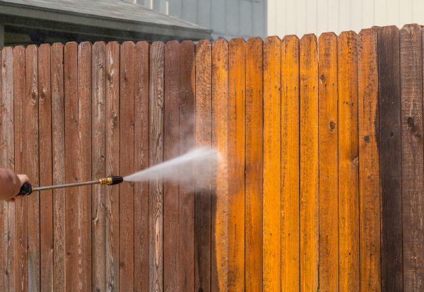 Fence Power Washing in Las Cruces