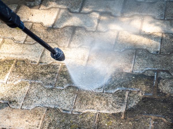 Paver Pressure Washing in Las Cruces