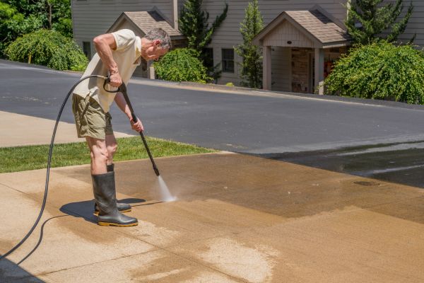 Concrete Pressure Cleaning in Las Cruces