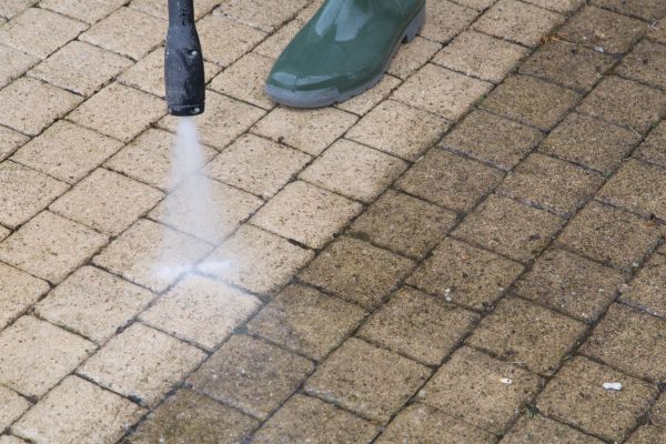 Paved Area Power Washing