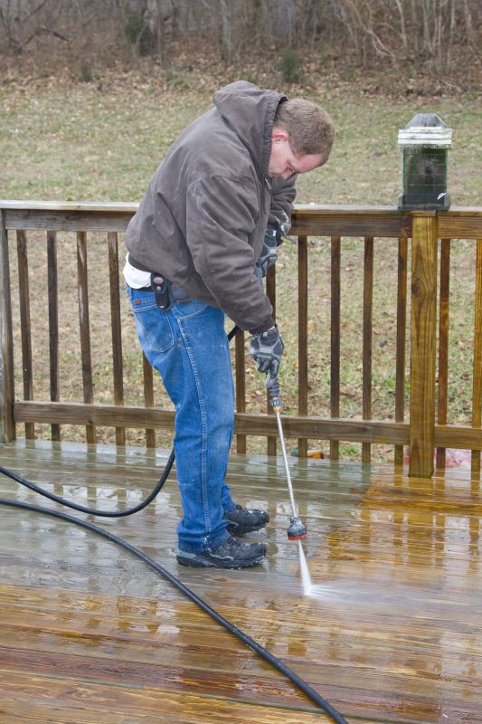 Composite Deck Cleaning